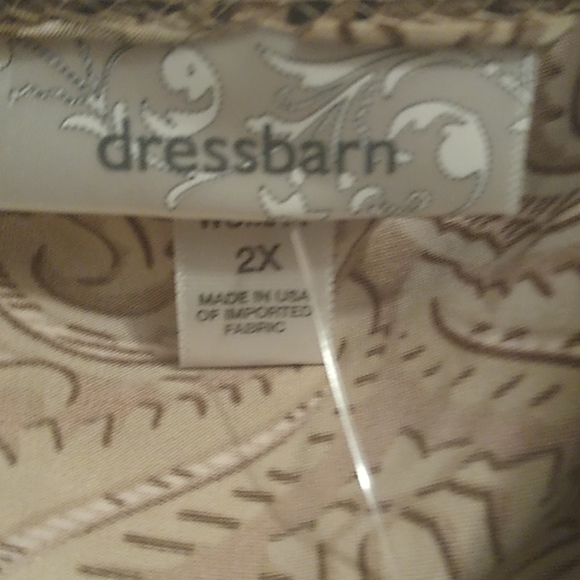 Woman's dress barn sleeve-less shirt Cambridge design - Picture 2 of 4